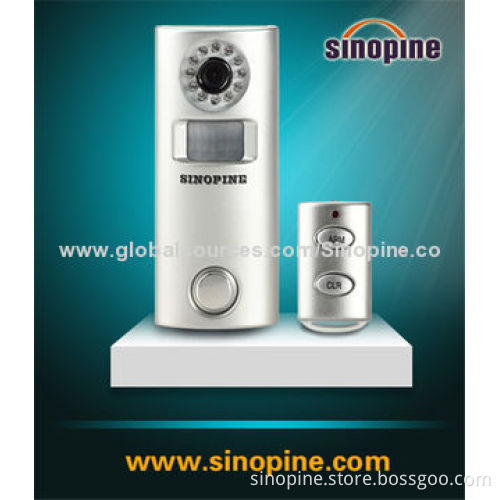 Wireless Loud Siren Remote Control PIR Burglar Alarm for Home Security